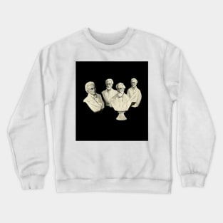 Elderly white-haired gentlemen honored Crewneck Sweatshirt